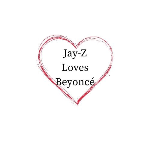 Jay-Z Loves Beyonce Tshirt