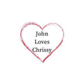 John Loves Chrissy Tshirt