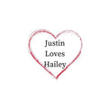 Justin Loves Hailey Tshirt
