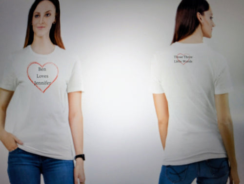 Ben Loves Jennifer Tshirt